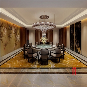 China High Quality Crystal Gold Porcelain Floor Tile 800x800