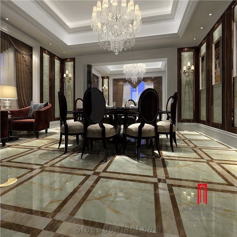 First Choice Glazed Crystal Gold Onyx Tile Porcelain