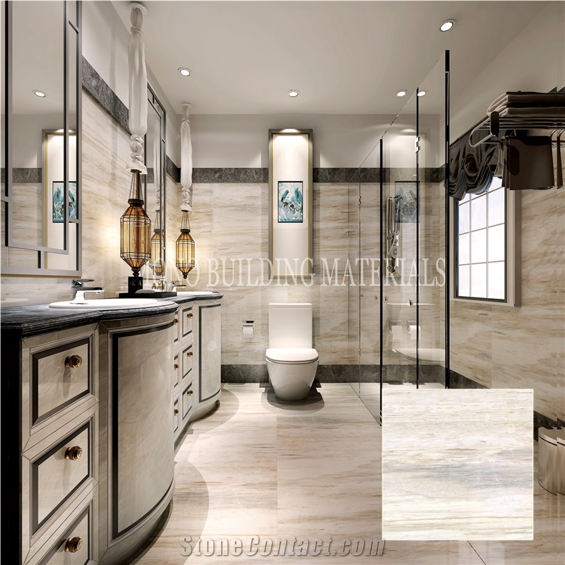 Foshan Factory Greece-Wood Grain Royal Marble Look the Ceramic Tile