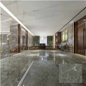 Glazed Non Slip Dora Cloud Light Grey Creamic Floor Tile