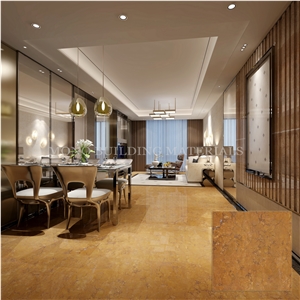Gold Color Full Polished Glazed Ceramic Floor and Wall Tile