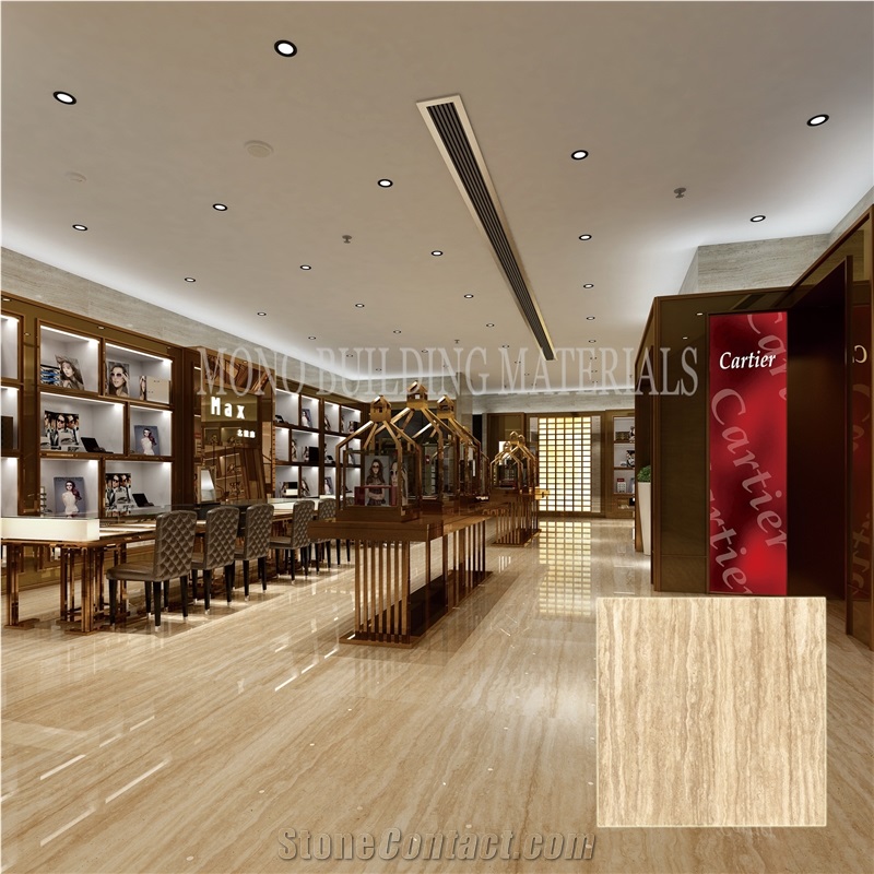 Italy-Serpecggiante Design Glossy Ceramic Marble Tile Level System