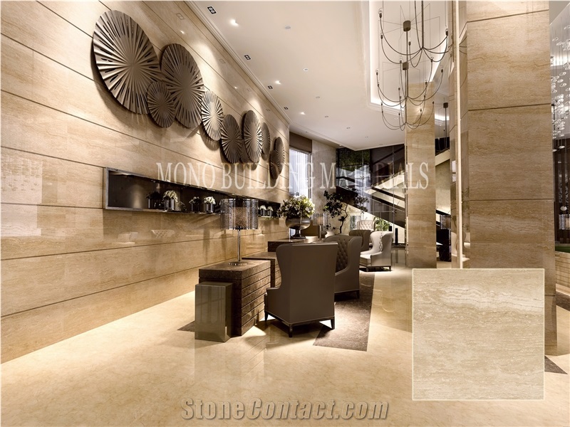 Italy-Serpecggiante Design Glossy Ceramic Marble Tile Level System
