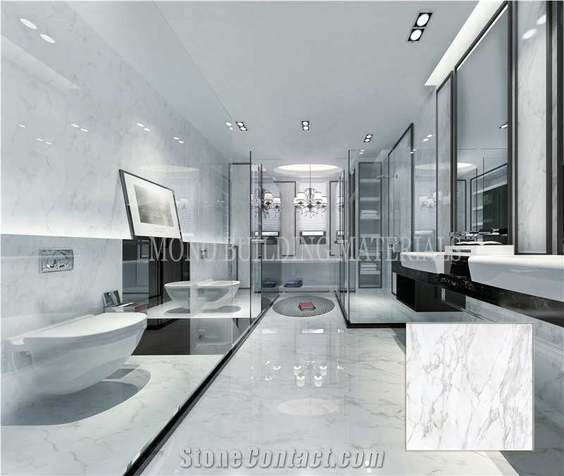 Wholesale Price Greece-Volakas Pattern Porcelain Tile Flooring