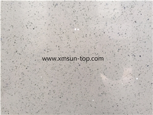 Artificial White Quartz Countertops, Sparkling White Stone Kitchen Custom Countertops, Crystal White Stone Worktops, Engineered Quartz Kitchen Bar Top, Kitchen Island Tops