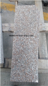Black Spots Pink Granite Stairs, Lilac Pink Granite Steps, Pink Pearl Granite Staircase, Misty Rose Granite, G617 Stair Risers&Stair Treads