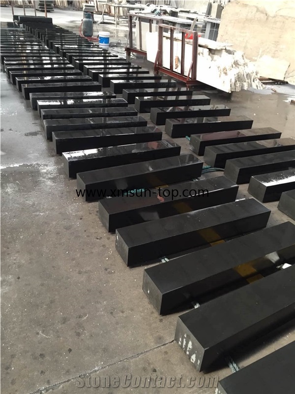 China Black Basalt Kerb Stone, Black Andesite Stone Kerbstone, Nero Basalt Curbstone, Kerbs, Basalt Road Stone, Side Stone, Exterior Landscaping Stone