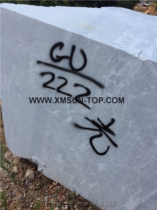 Chinese Ice Grey Marble Blocks/China Light Grey Marble Blocks/Own Marble Quarry/Gray Marble Blocks