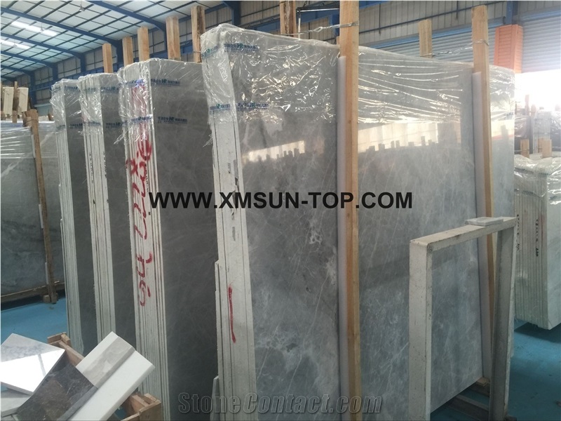 Chinese Ice Grey Marble Blocks/China Light Grey Marble Blocks/Own Marble Quarry/Gray Marble Blocks