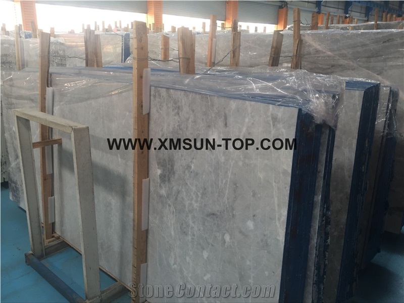 Chinese Ice Grey Marble Blocks/China Light Grey Marble Blocks/Own Marble Quarry/Gray Marble Blocks