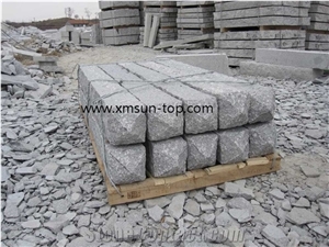 G341 Granite Palisades, Grey Sesame Granite Graden Fencing Stone, Granite G341 Pillar for Garden Palisade