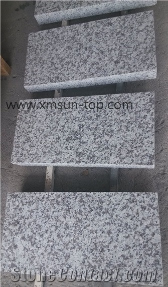 G439 Bala White Granite Flamed Pavers,Barry Blue Granite Tiles & Slabs,Big White Flower Granite,China Grey Granite,Swan White Building Stones,Paving Sets,Floor Covering