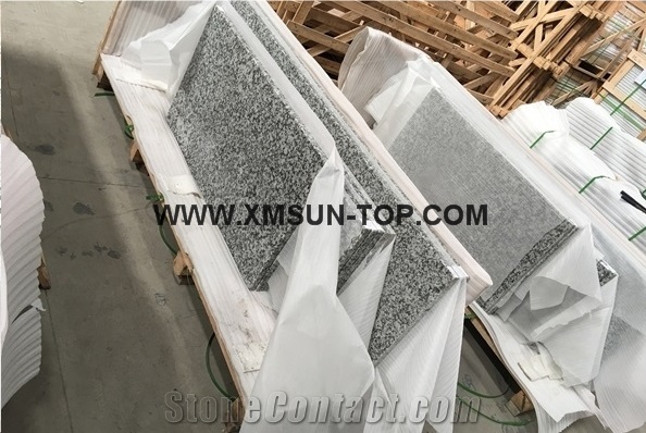 G439 Granite Kitchen Countertops/China Bianco Sardo Granite Kitchen Worktops/Big Flower White Granite Custom Countertops/Puning White Granite Kitchen Bar Top/Natural Stone Kitchen Island Tops
