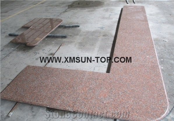 G562 Granite Kitchen Counter Top/Maple Leaf Red Granite Kitchen Worktops/Mapple Red Granite Kitchen Bar Top/Samkie Red Granite Kitchen Desk Top/G651 Granite Kitchen Island Tops/Crown Red Kitchen Top