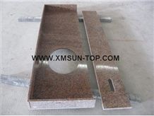 G562 Granite Kitchen Counter Top/Maple Leaf Red Granite Kitchen Worktops/Mapple Red Granite Kitchen Bar Top/Samkie Red Granite Kitchen Desk Top/G651 Granite Kitchen Island Tops/Crown Red Kitchen Top
