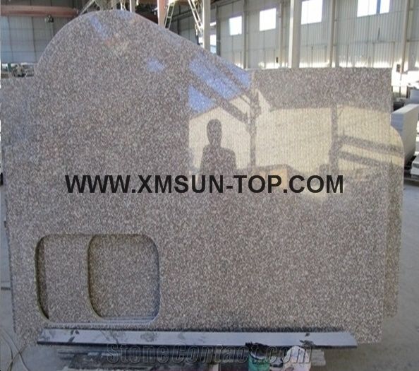 G664 Granite Kitchen Countertop/Luna Pearl Granite Bench Tops/Majestic Mauve Granite Kitchen Bar Top/Loyuan Red Granite Kitchen Worktops/Purple Pearl Granite Custom Countertops/Sunset Pink Island Top
