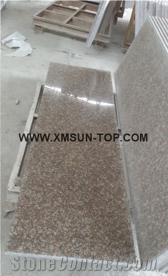 G687 Granite Kitchen Counter Top/Peach Red Granite Kitchen Worktops/Gutian Peach Flower Red Granite Kitchen Bar Top/Peach Blossom Red Granite Kitchen Desk Top/Kitchen Island Top/Kitchen Top