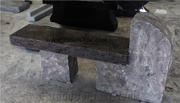 Paradiso Granite Tombstone & Monument Cemetery American Bench/Monumental Bench/Stone Memorial Bench/Granite Funeral Cremation Benches