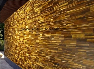Yellow Tiger Eye Semiprecious Stone Slabs & Tiles, Yellow Semiprecious Stone,Semi-Precious Stone Floor Tiles, Tiger Eye Gemstone Slab & Strips (Small Slabs) & Customized &Floor Covering