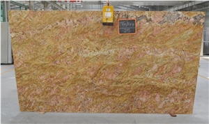 Imperial Gold/ Golden Oak/ Kashmiri Gold-Full Slabs-339x197-20mm