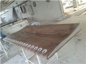 Ivory Juparana Granite Monuments