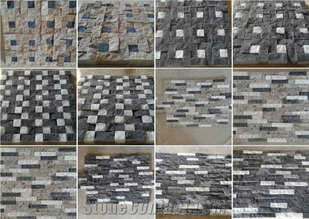 Decorative Stone, Wall Cladding Stone, Wall Cladding Panel, Split Stacked Stone