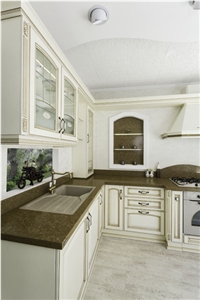Troas Quartz Kitchen Countertops