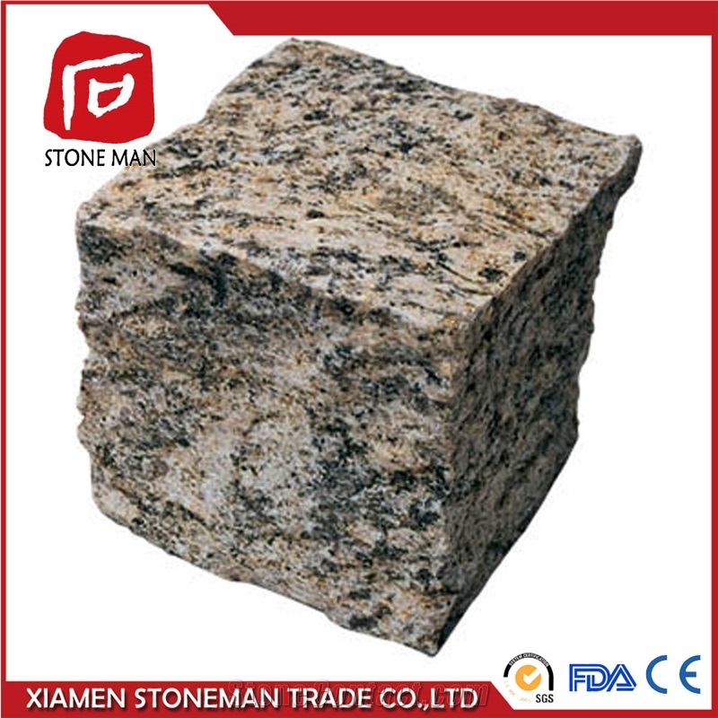 Chinese Cheap Driveway Granite Paving Stone Granite Cube Stone