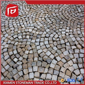 Chinese Cheap Driveway Granite Paving Stone Granite Cube Stone