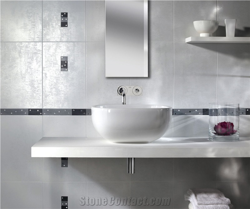 Zero Water Absorption Nano Crystallized Stone Slabs for Bathroom Sinks