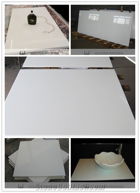Zero Water Absorption Nano Crystallized Stone Slabs for Bathroom Sinks