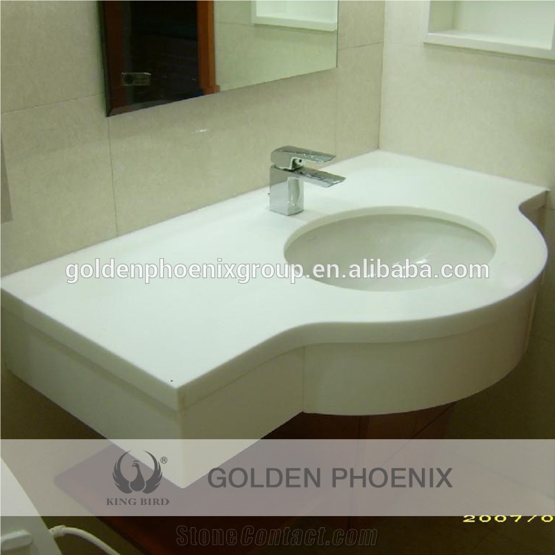 Zero Water Absorption Nano Crystallized Stone Vessel Bathroom Sinks
