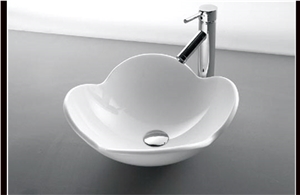 Zero Water Absorption Nano Crystallized Stone Vessel Bathroom Sinks