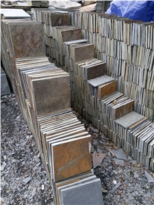 Slate Rustic Yellow Outside/Inside Floor, Wall Tiles