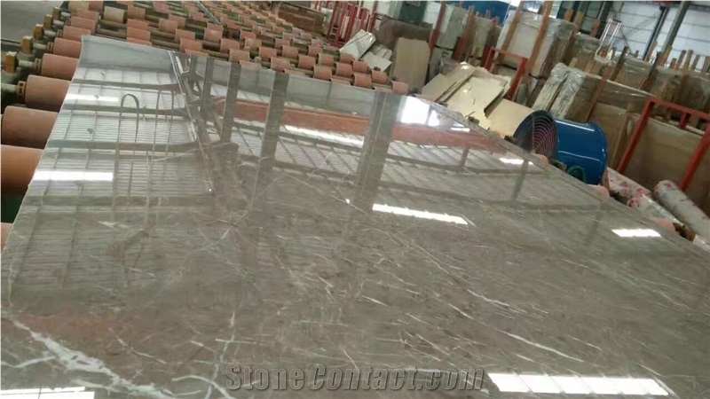 Pizza Grey Marble Tiles & Slabs, Pisa Gray Marble Slabs, Turkey Grey Marble