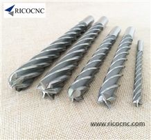 Long Foam Cutting Tools Eps Foam Milling Router Bits Ball End and Flat End