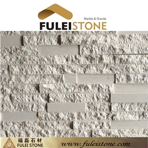 Limestone White Marble Cladding Wall Culture Stone Limestone White Marble Cladding Wall Culture Stone