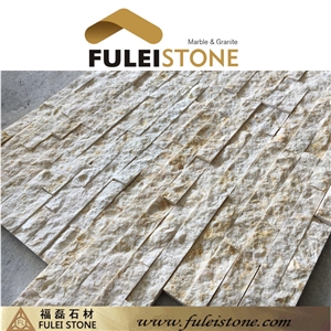 Polished and Split Finished France Beige Marble Culture Stone