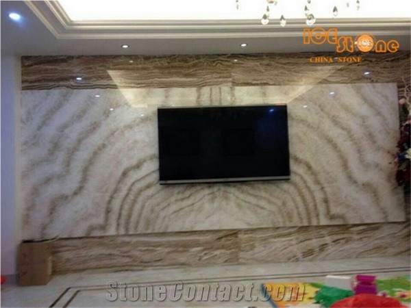 Beige Onyx/Slabs/Tiles/Cut to Size /Skirting/Onyx Floor Tiles/Onyx Stone Flooring/Perfect Transpancy