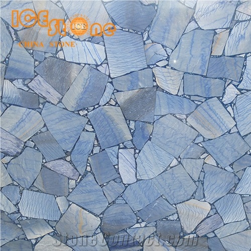 Blue Aventurine Gemstone Decoration Stone /Semiprecious Stone/Precious Counter Top Decoration Stone/Hotel Luxury Building Stone Material