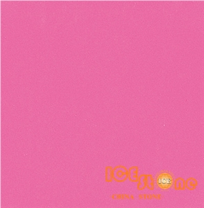 Cheap Pure Rosy Quartz Stone Solid Surfaces Polished Slabs Tiles Engineered Stone Artificial Stone Slabs for Hotel Kitchen,Bathroom Backsplash Walling Panel Customized Edge