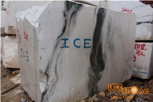 China Panda White Block/Black and White Marble Block