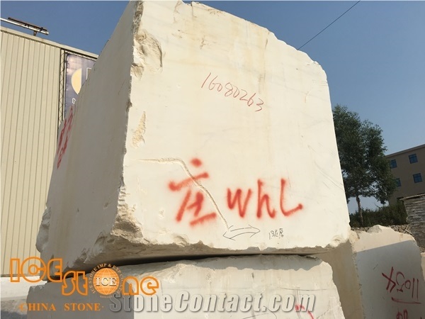 China White Marble, Oriental White, Dongfang White Marble Big Blocks