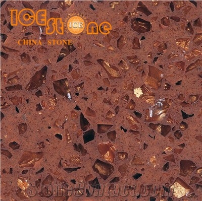 Colorful Diamond Blue Quartz Stone Tiles/Engineered Stone/Quartz Stone Flooring/Artificial Building Stone