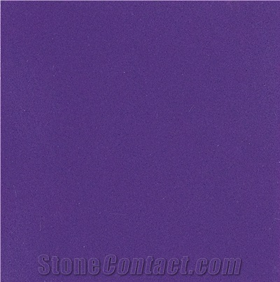 Dark Purple Quartz Stone flooring Tiles /Purple Quartz Slab / Engineered Stone Walling Tiles 