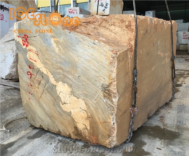 Golden Marble Blocks/Brecce Bergerac Marble Tiles Slabs/Chinese Marble Blocks