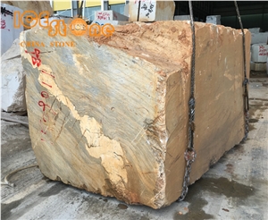 Golden Marble Blocks/Brecce Bergerac Marble Tiles Slabs/Chinese Marble Blocks
