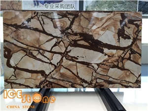 Good Price Brazil Quartzite Stone Wood Quartzite/Carpe Diem Quartzite Stone Tiles&Floors