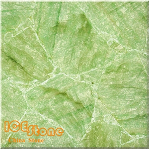 Green Crystal/Semi Precious Stone Panel/Semiprecious Slabs/Tiles/Wall/Backlit/Backflash