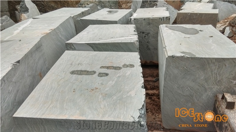 Green Fantasy Marble Blocks/Green Wood Marble Blocks